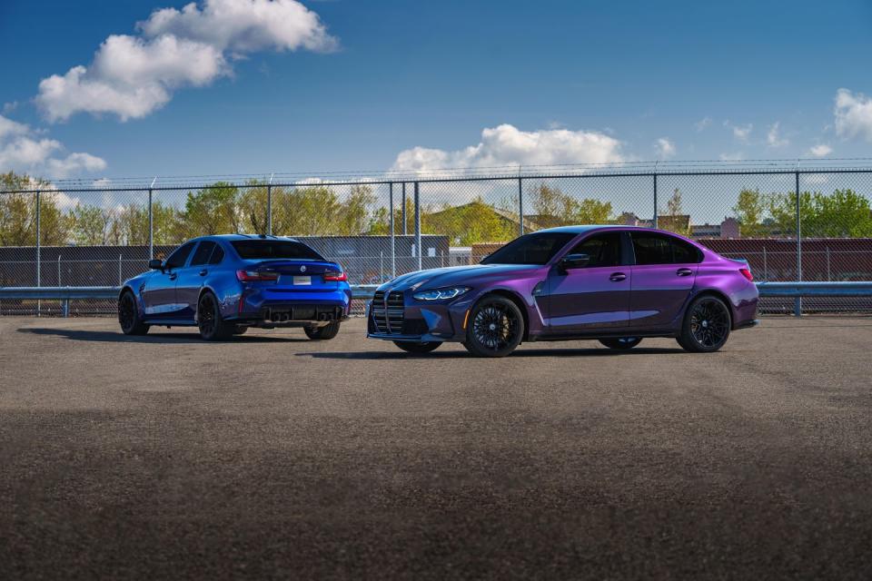 <p>We wish BMW had released photos of all five colors, but so far we've only seen the Deep Interlagos Blue and Techno Violet options pictured here.</p>
