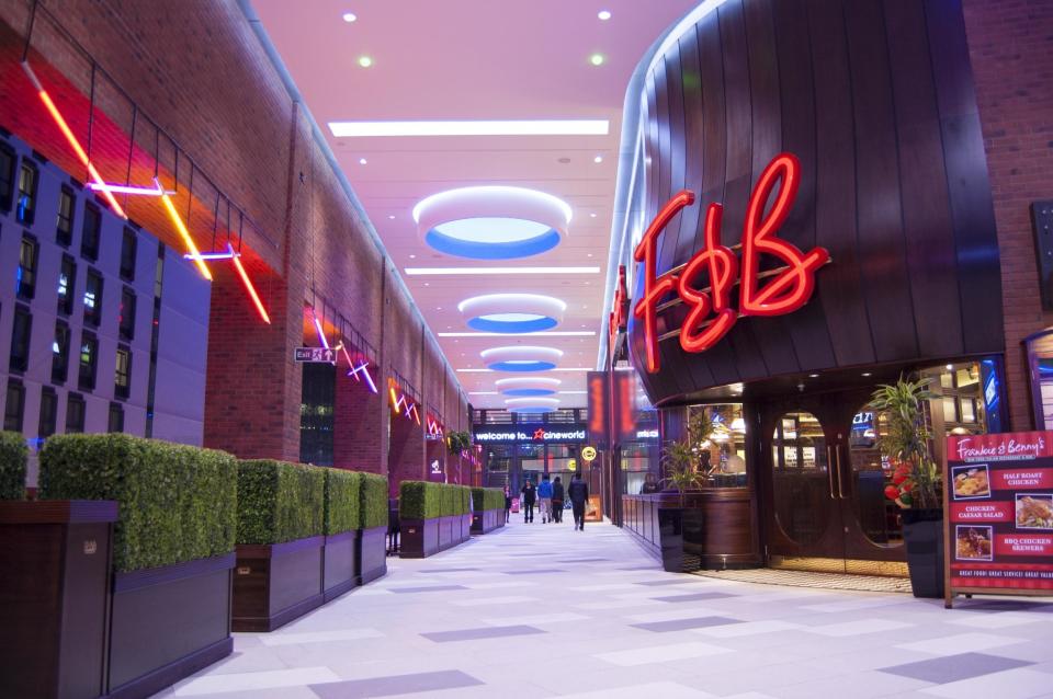 The Restaurant Group is behind chains such as Frankie & Benny's. Press image