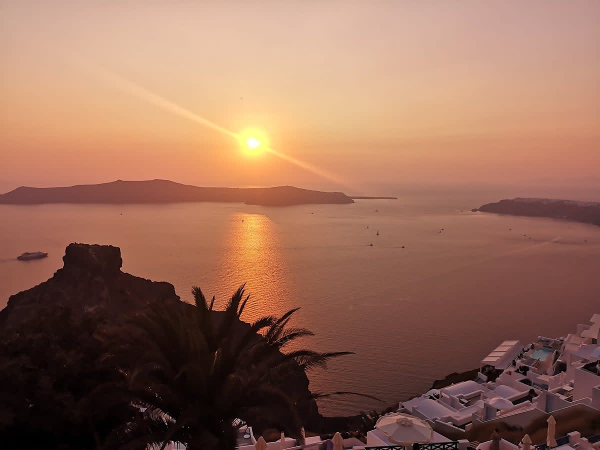 Santorini deserves its glamorous rep (Lucy Thackray)