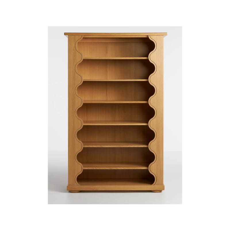 Katie Hodges Scalloped Bookcase