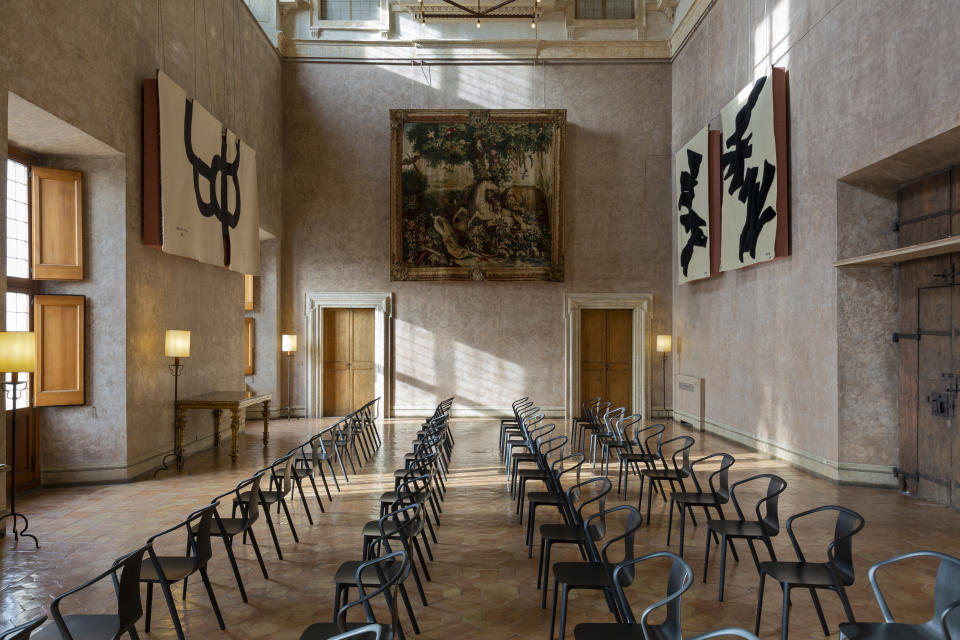 The Grand Salon at Villa Medici.