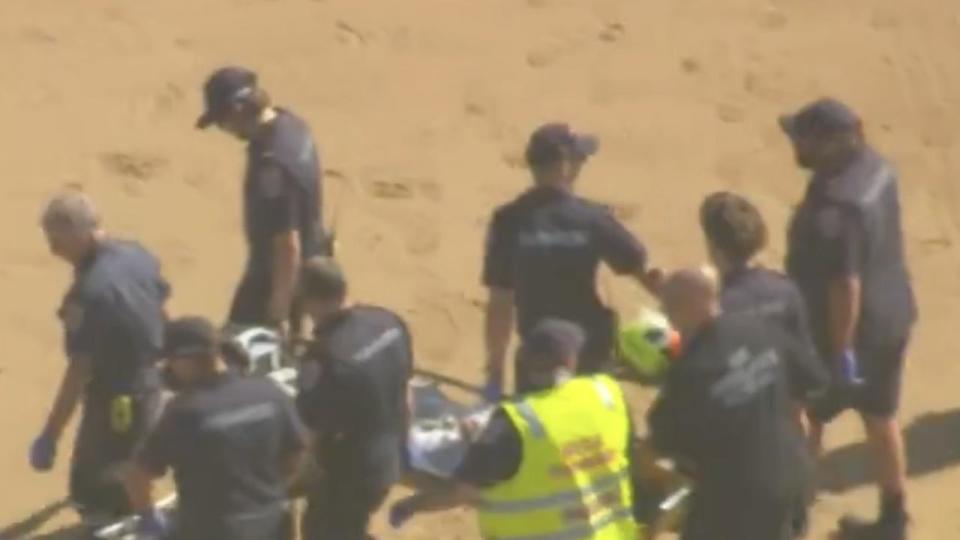 Three people died in a mass drowning on Phillip Island, including one person on holiday in Australia. Picture: 7 NEWS