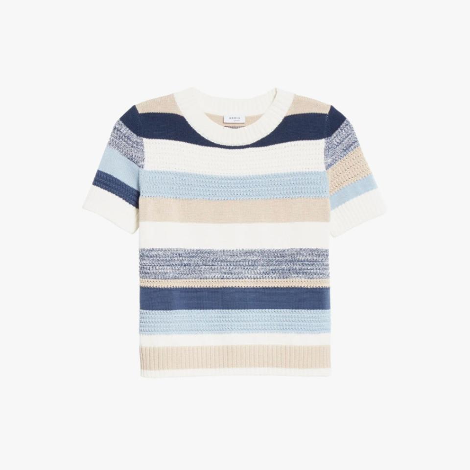 Akris Punto stripe cotton sweater