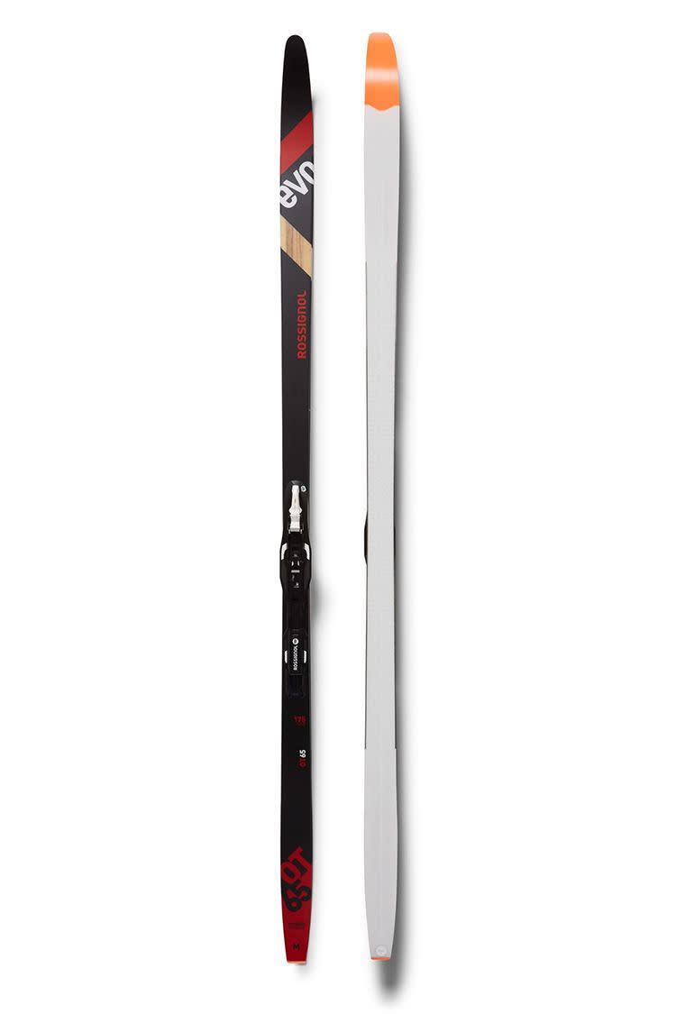 1) Evo OT 65 Positrack Cross-Country Skis with Turnamic Bindings