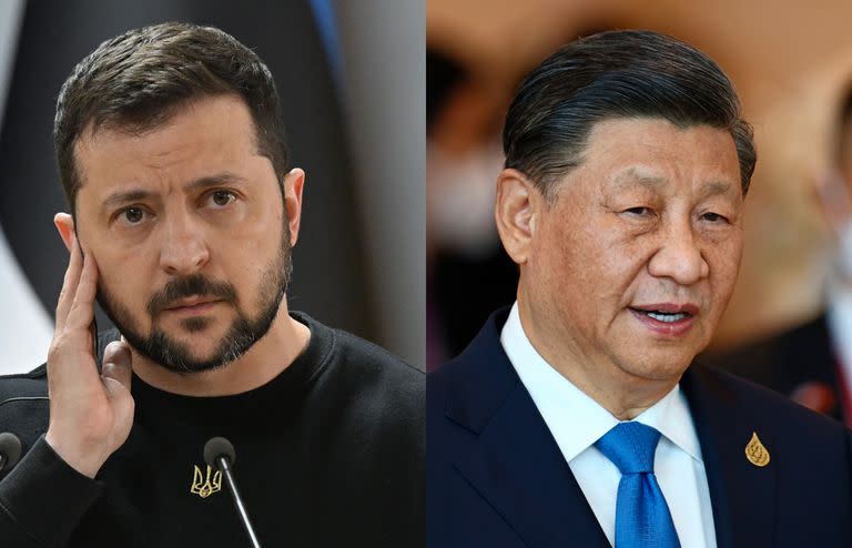 El presidente ucraniano, Volodimir Zelensky, y su par chino, Xi Jinping, hablaron este miércoles por teléfono por primera vez desde que comenzó la invasión.