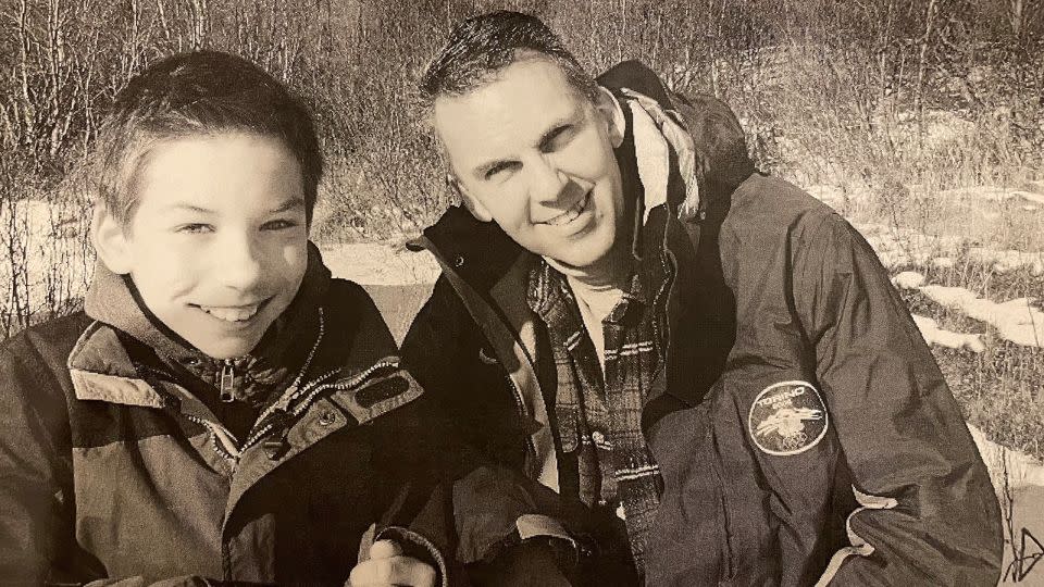 He was able to take his son Jordan along to the 2010 Winter Olympic Games in Vancouver. - Courtesy Jeff Kolkmann