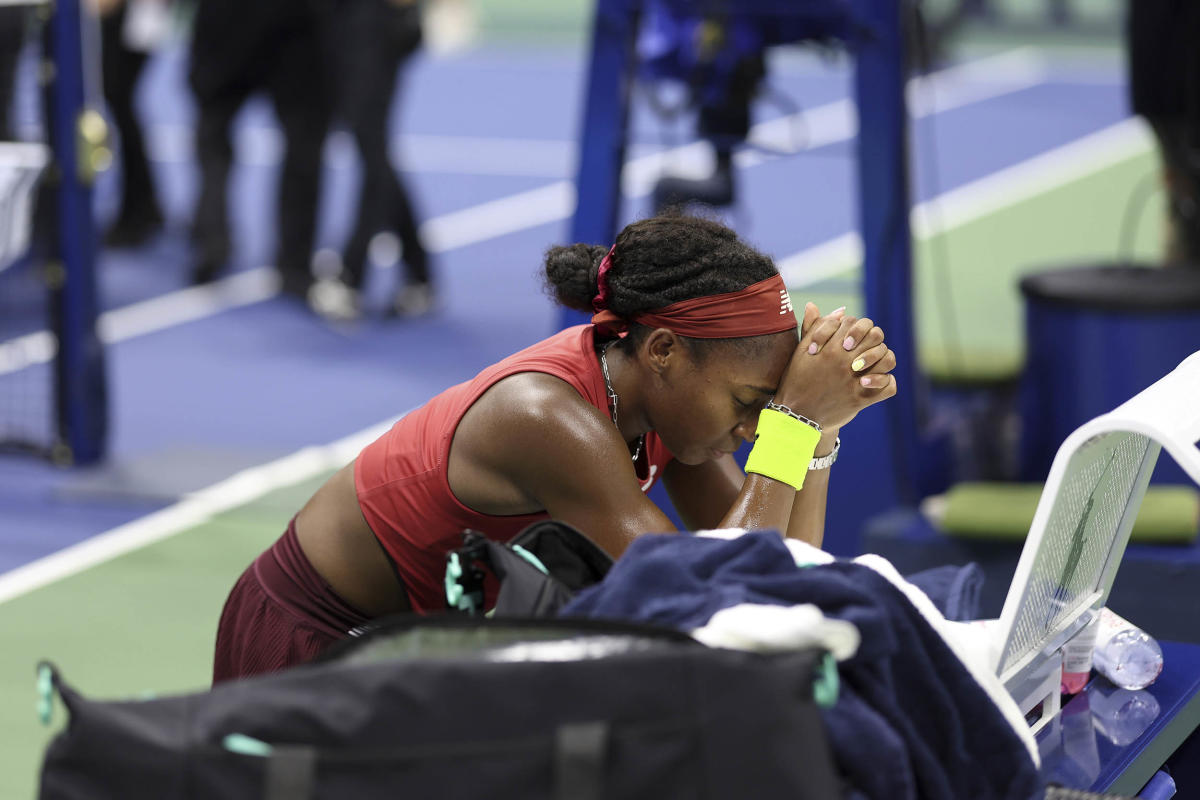 Coco Gauff reflects on what she was saying during moment of prayer