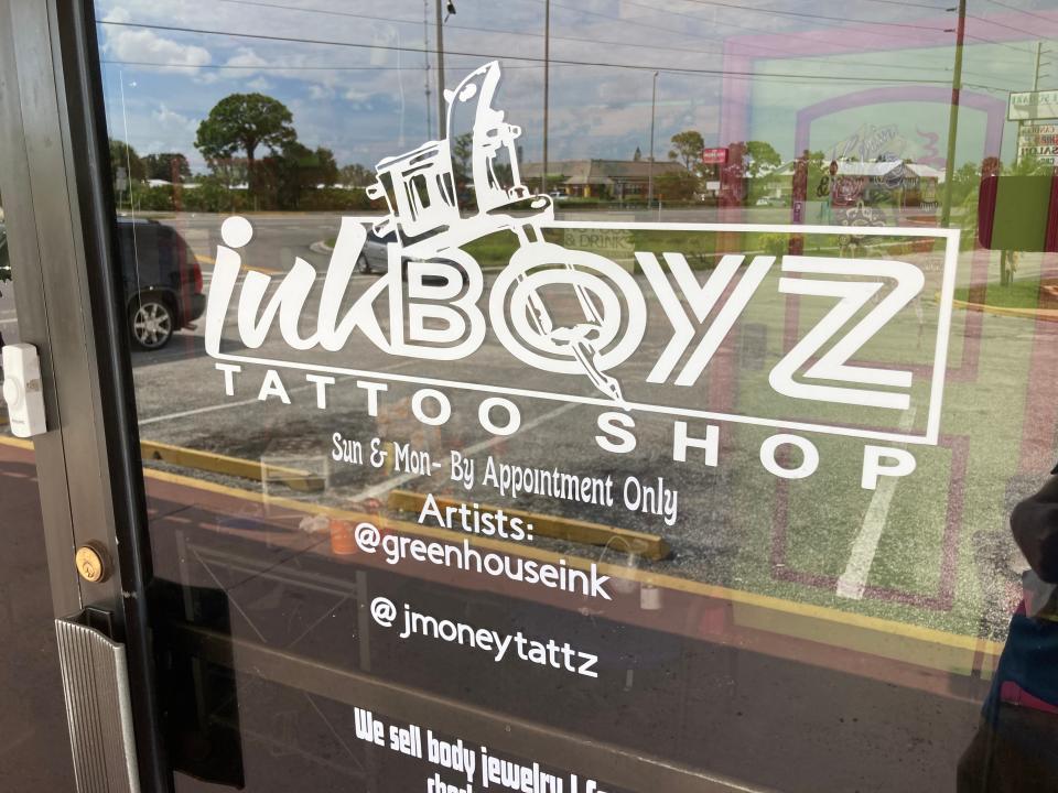 Inkboyz Tattoo Shop on South U.S. 1 in St. Lucie County where Homeland Security Investigations officials on Aug. 11, 2022, reported executing a search warrant