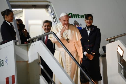 Before his trip, Pope Francis sent a video message to the Thai people in which he said he hoped to 'strengthen ties of friendship' with Buddhists