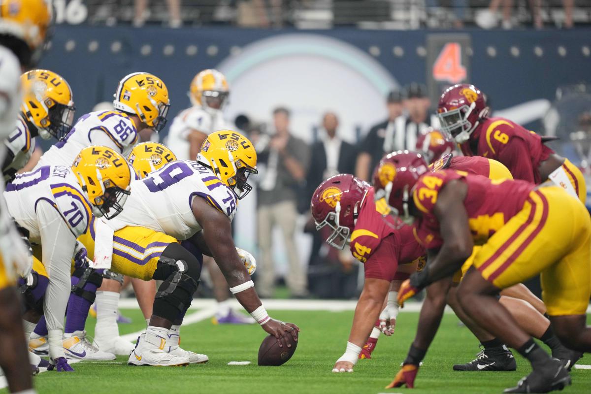 Jardin Gilbert targeting call helps lead to USC game-winning touchdown vs LSU