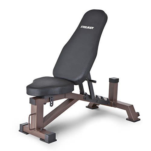 8) Steelbody Deluxe 6 Position Utility Weight Bench