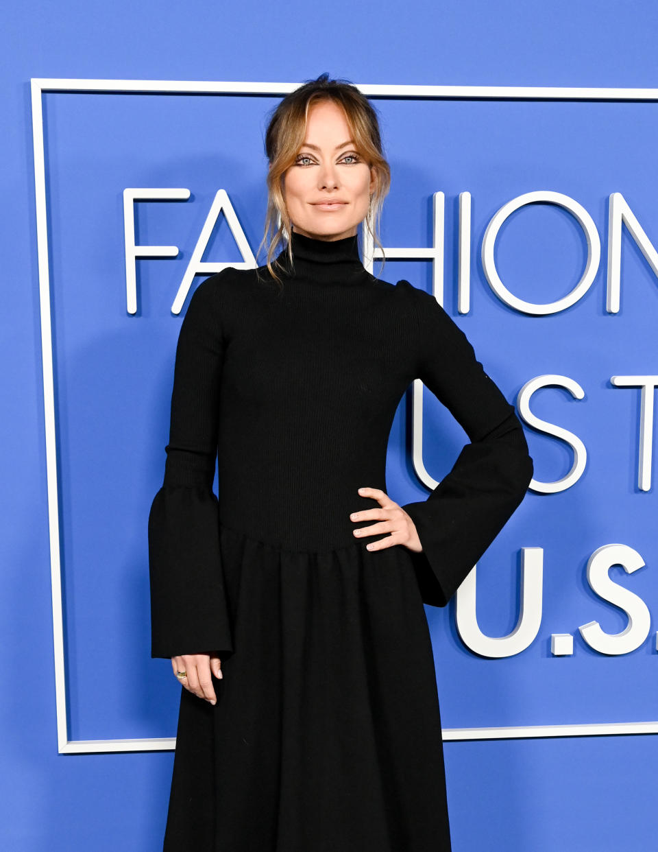 Olivia Wilde at the Fashion Trust U.S. Awards held at Goya Studios on March 21, 2023 in Los Angeles, California. (Photo by Gilbert Flores/WWD via Getty Images)