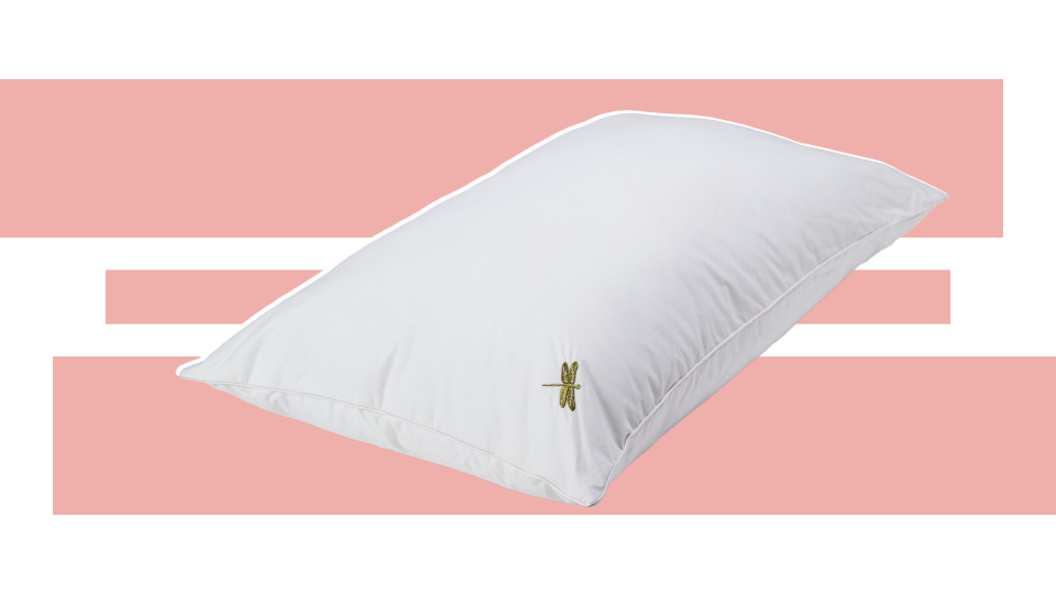 DreamPad pillow helps light sleepers find restful sleep.