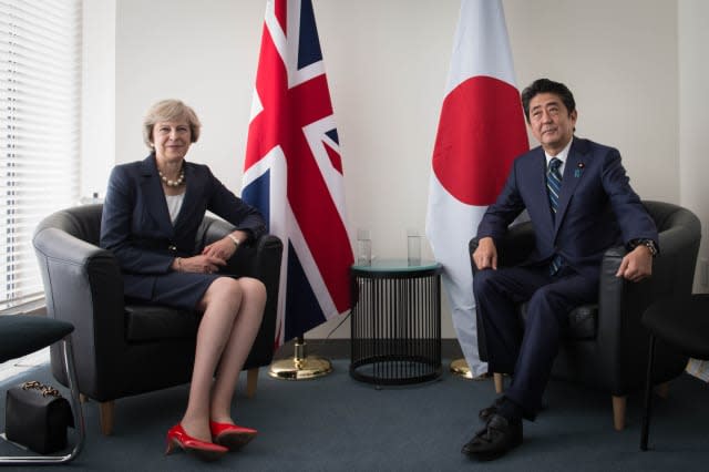 Japanese PM visit to UK