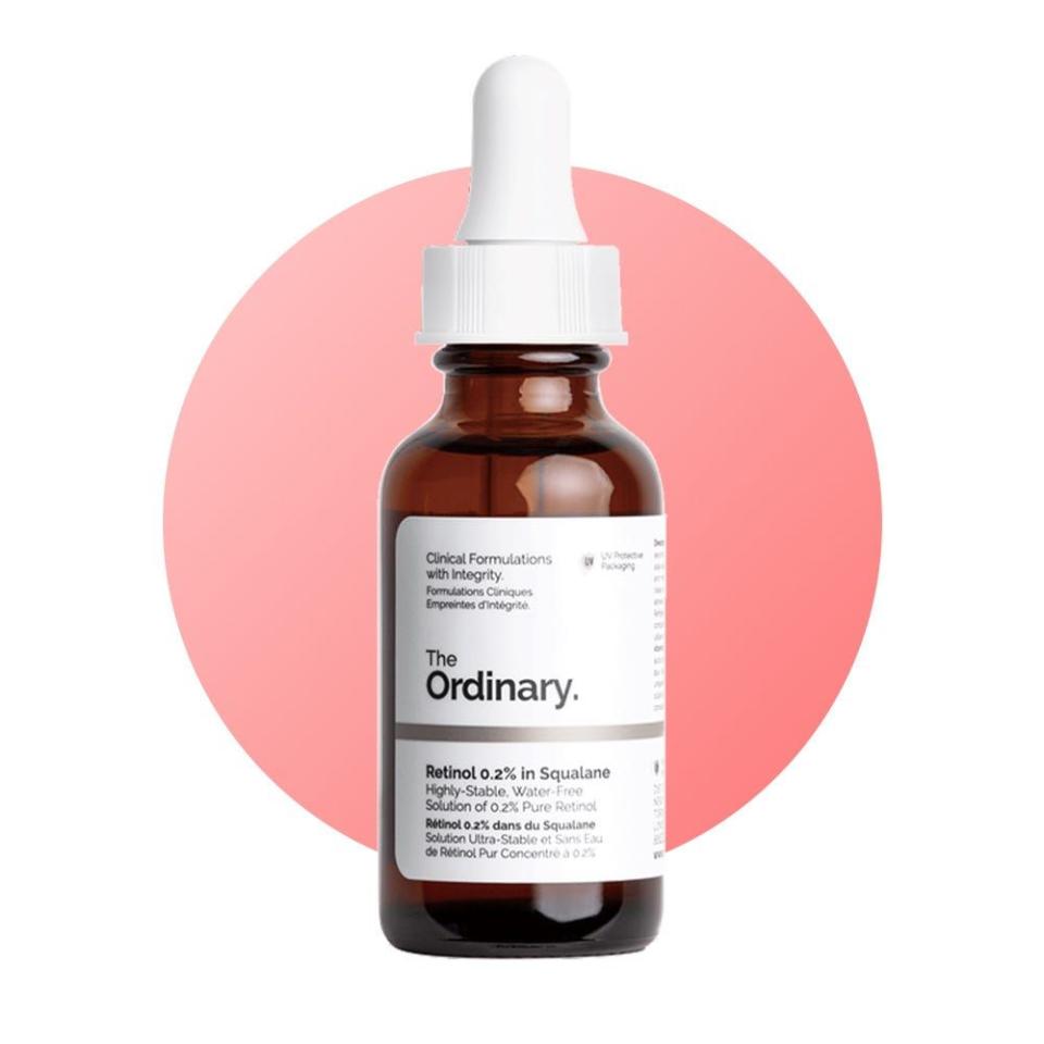 <p><a href="https://deciem.com/en-us/theordinary/mas-rdn-retinol-02pct-in-squalane.html" rel="nofollow noopener" target="_blank" data-ylk="slk:Shop Now;elm:context_link;itc:0;sec:content-canvas" class="link ">Shop Now</a></p><p>Retinol 0.2% in Squalane</p><p>deciem.com</p><p>$8.10</p>