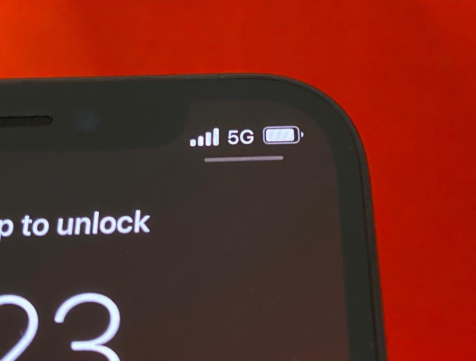 The iPhone 12 and iPhone 12 Pro both feature 5G technology, but the networks still aren't anywhere nears as fast as carriers have promised. (Image: Howley)