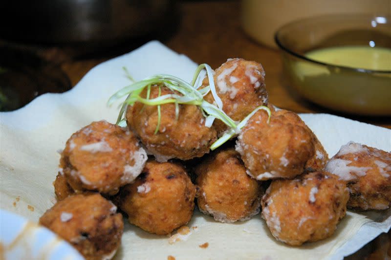 salmon balls