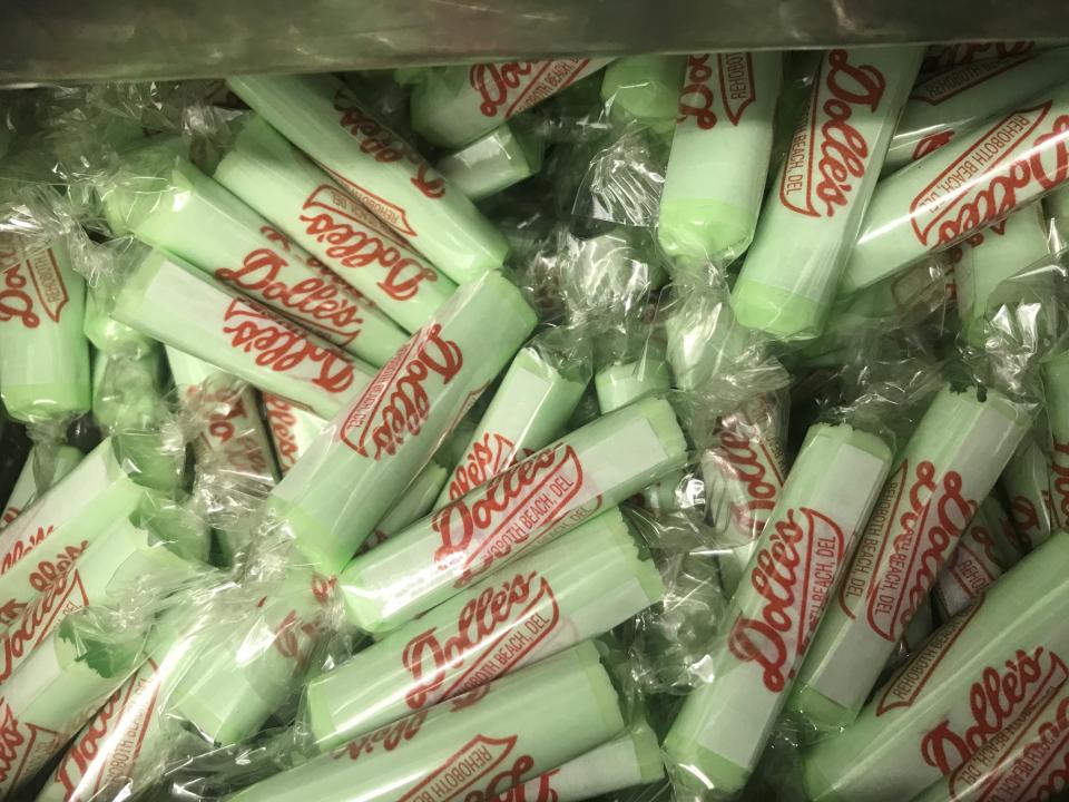 Dolle's salt water taffy is one of many sugary treats that would make for a good holiday gift this year.  Dolle's taffy, according to the Washington Post, is a favorite of President Joe Biden.