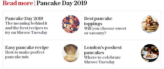 Read more | Pancake Day