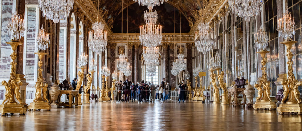 Des visiteurs au château de Versailles en octobre 2020 (photo d'illustration).
