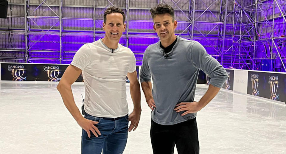 Brendan Cole and Brendyn Hatfield (ITV)