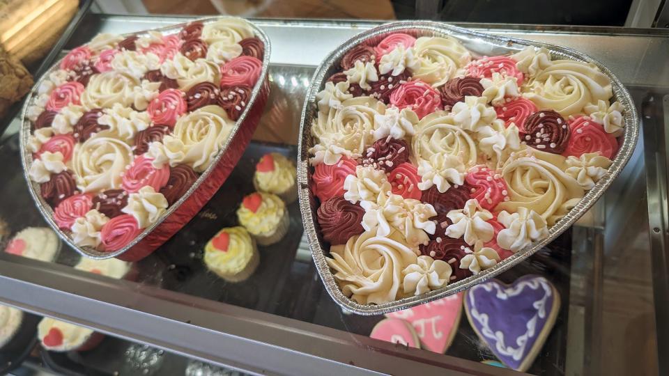 Valentines’s Day treats at The Sugar Rose Bake Shop.