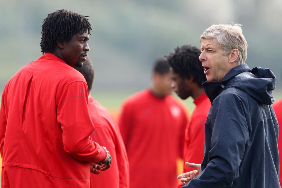 Emmanuel Adebayor reveals how Arsene Wenger made him 'hate' Arsenal