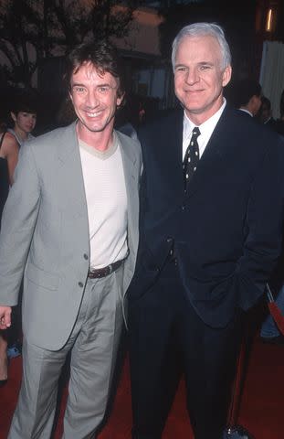 <p>SGranitz/WireImage</p> A young Steve Martin and Martin Short in 1999