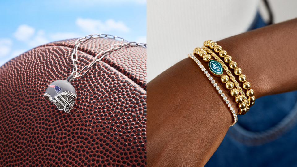 The new Baublebar x NFL assortment has something for every football fan.