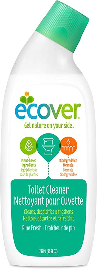 plant-based cleaners ecover toilet bowel