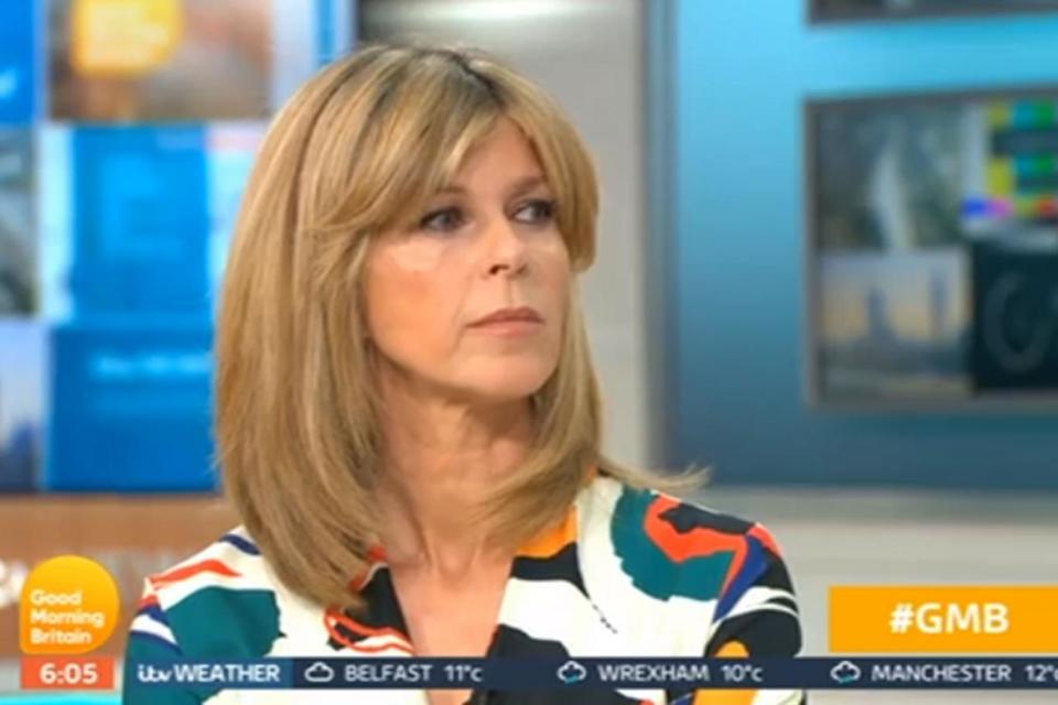 Rumoured: Kate Garraway was tipped for the I'm A Celebrity jungle (ITV)
