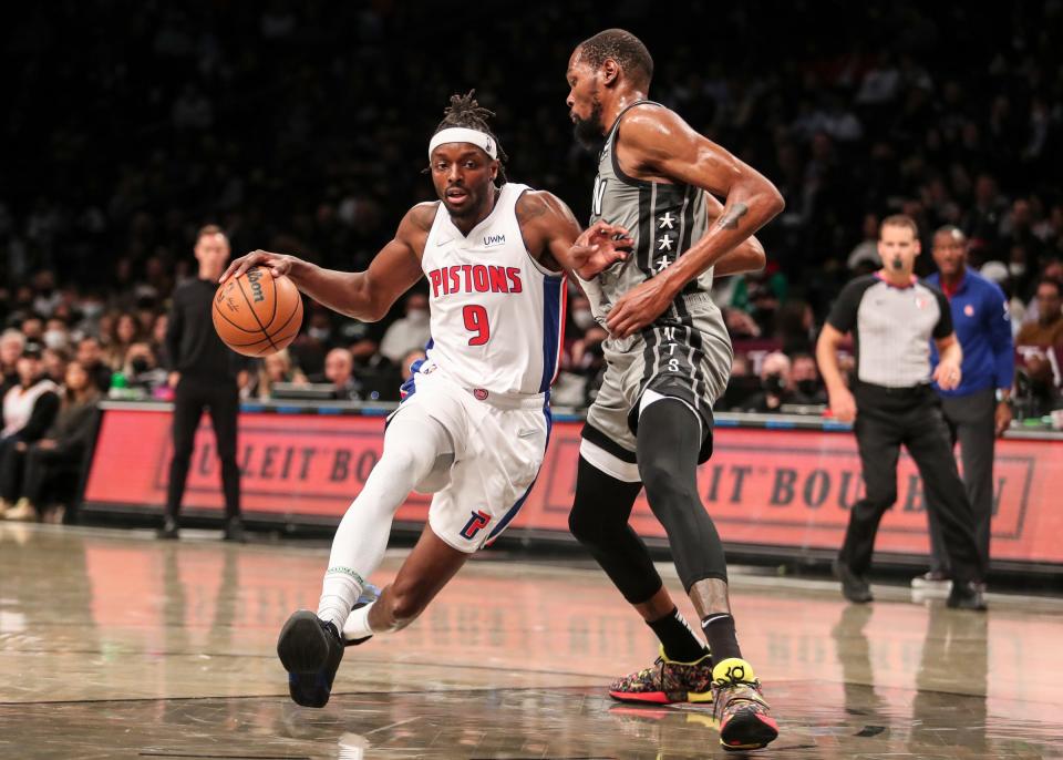 The Pistons have three options with Jerami Grant this offseason: Trade him, keep him or agree on a lucrative contract extension.