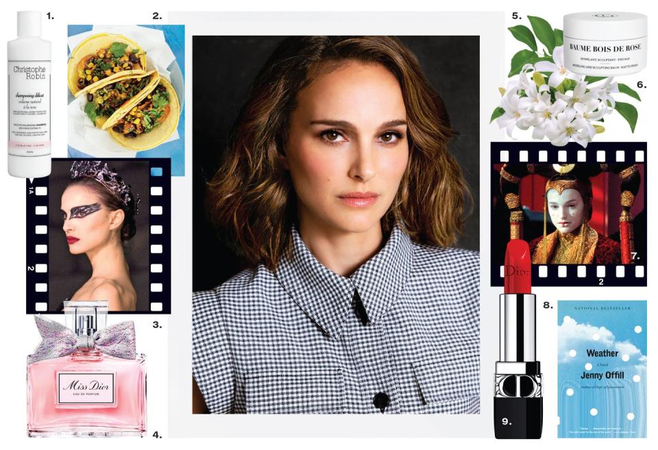 Photo credit: Clockwise From Center: Courtesy Parfums Christian Dior; iStockPhoto/Getty Images; Lucasfilm/Kobal/Shutterstock; Vintage; Pictorial Press Ltd/Alamy Stock Photo; iStockPhoto.com. Beauty Products And Fragrance: Courtesy