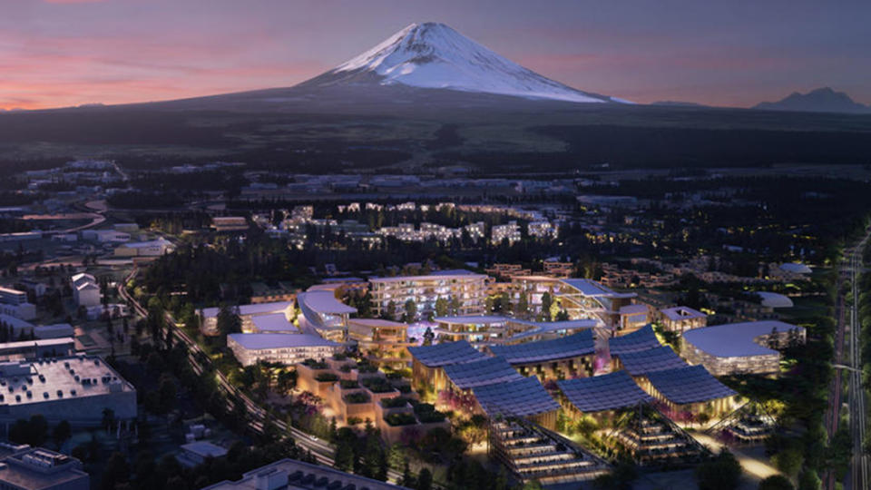 Toyota豐田正計劃將東富士工廠興建成一個智慧城市Woven City，並由豐田章男的兒子豐田大輔負責。(圖片來源/ Toyota)