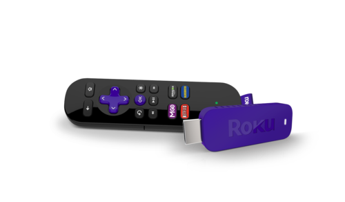 Roku stick and remote