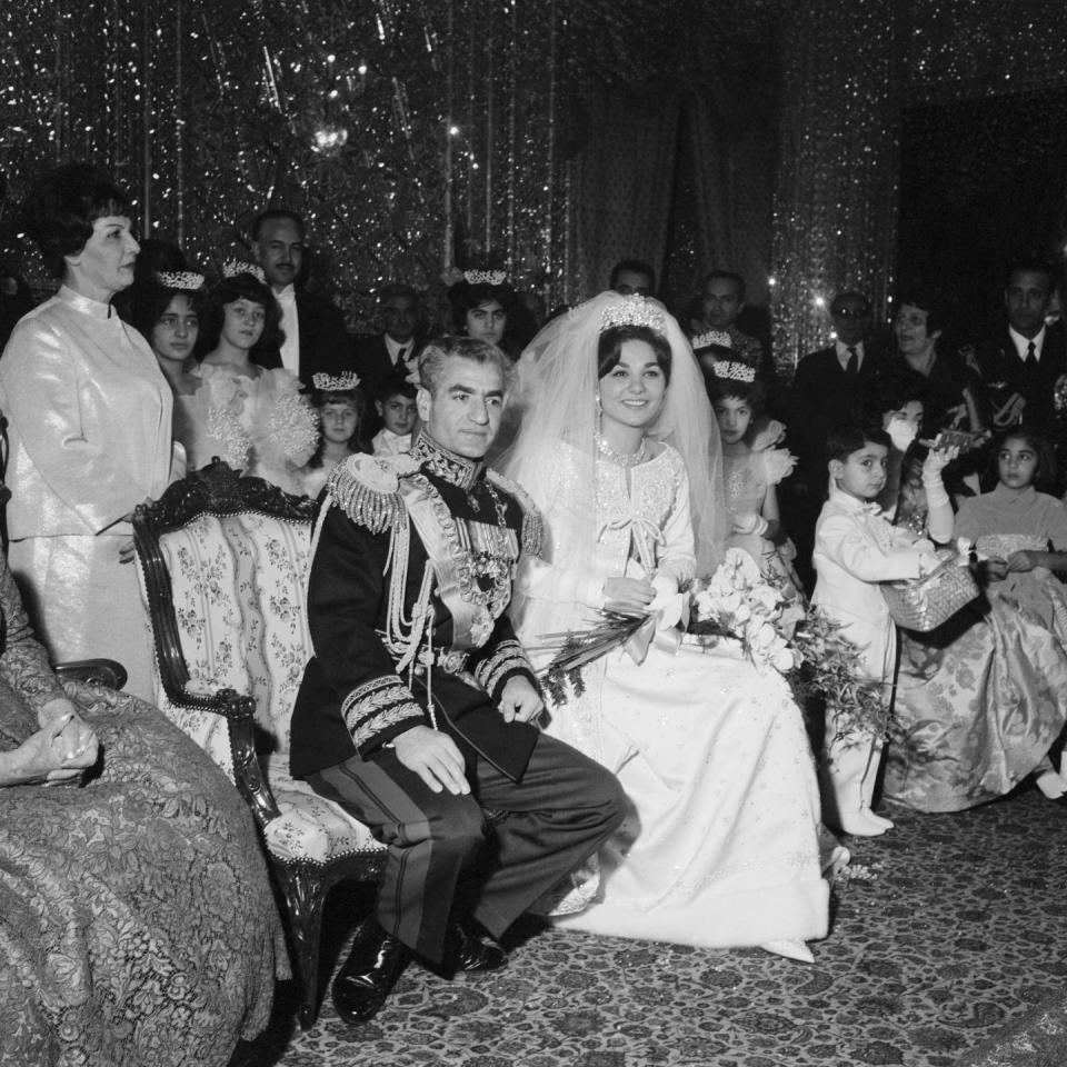 Shah Mohammad Reza Pahlavi and Empress Farah Pahlavi of Iran
