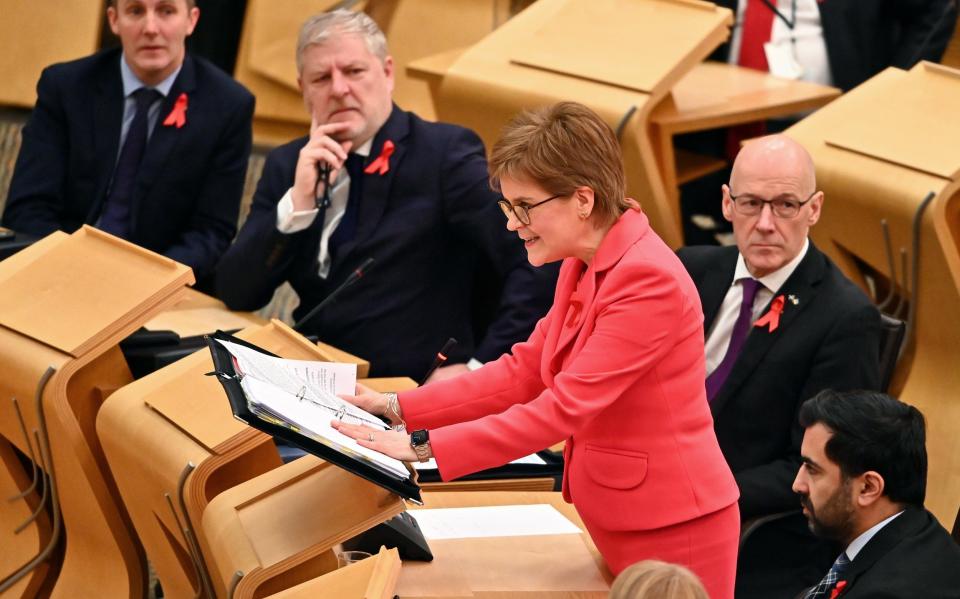 Nicola Sturgeon has vowed to press on with her campaign for independence, saying that the SNP will seek to treat the next general election as a de facto referendum - Ken Jack/Getty Images