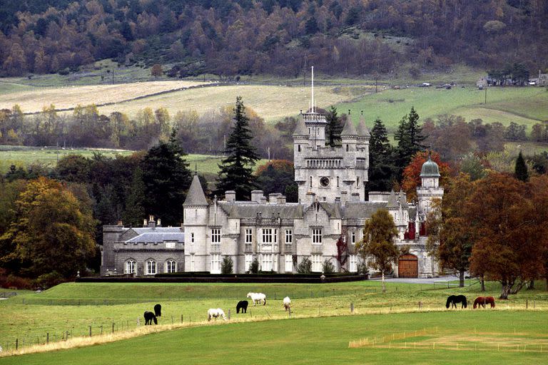 El castillo de Balmoral solía ser la residencia favorita de la reina Isabel II