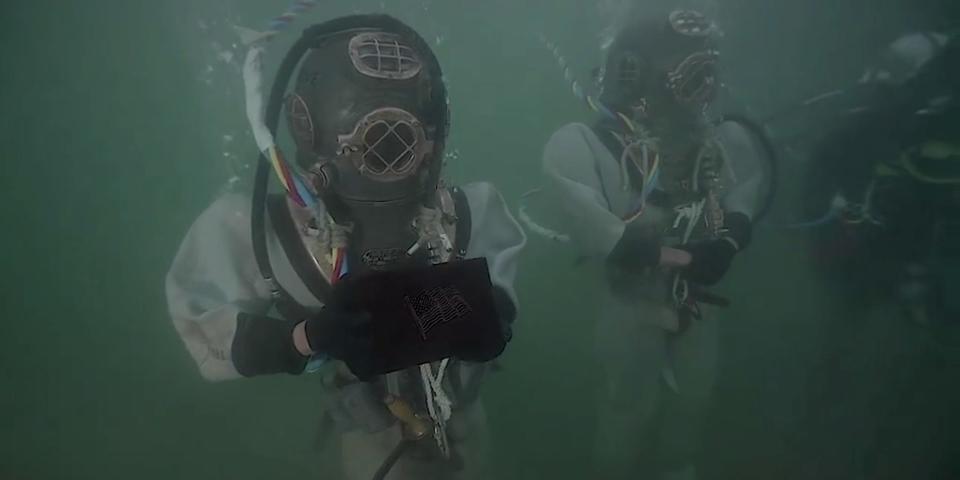 Army diver suits pearl harbor