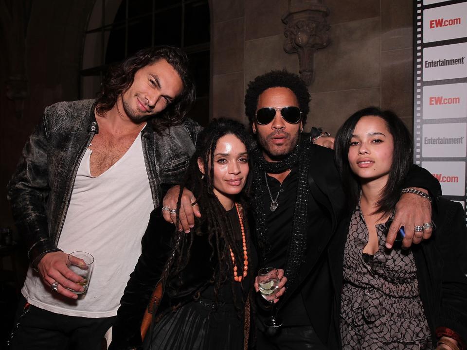 jason momoa lisa bonet lenny kravitz zoe kravitz