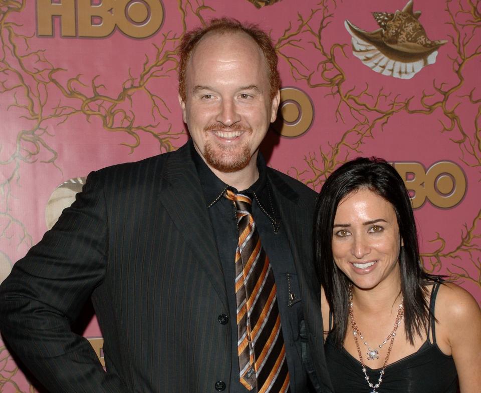 Louis C.K. and actress Pamela Adlon.&nbsp; (Photo: Stephen Shugerman via Getty Images)