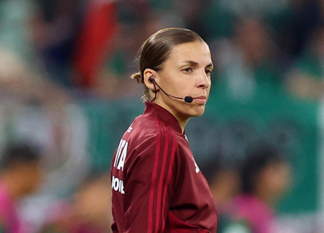 Soccer Football - FIFA World Cup Qatar 2022 - Group C - Mexico v Poland - Stadium 974, Doha, Qatar - November 22, 2022  Fourth Official Stephanie Frappart REUTERS/Hannah Mckay