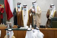 Sheikh Nawaf al Ahmed al Sabah is sworn-in as new Emir of Kuwait