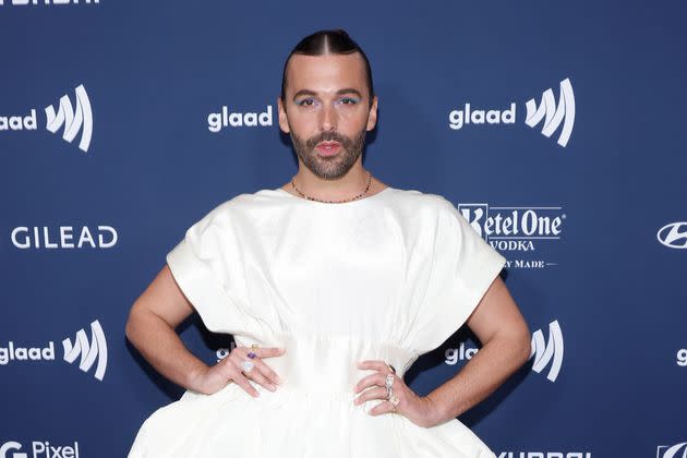 Van Ness, here at the 2023 GLAAD Media Awards, creates 