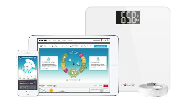 Polar launches its very own smart scale