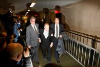 Film producer Harvey Weinstein arrives at New York Criminal Court for his sexual assault trial in the Manhattan borough of New York City, New York