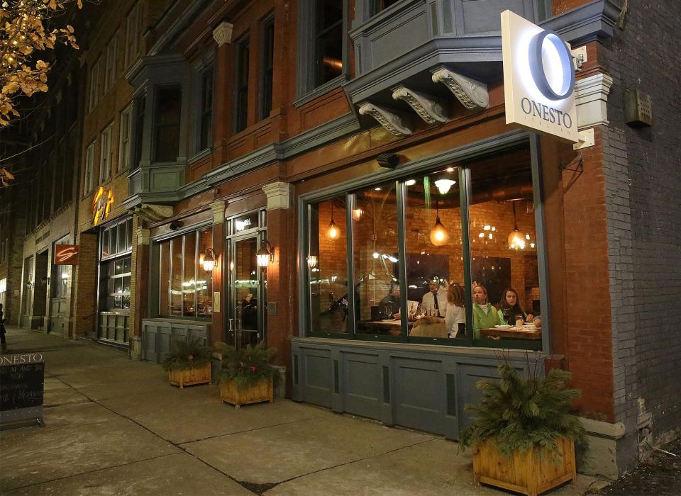 Onesto, an Italian restaurant at 221 N. Broadway in Milwaukee's Third Ward, is a prime spot for a cozy winter dinner.