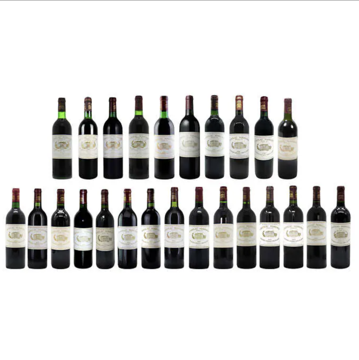 Chateau Margaux 25 Bottle Collector's Set (1979-2005)