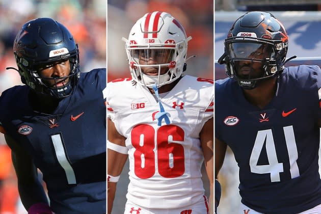 UVA-tribute - Credit: Lee Coleman/Icon Sportswire/Getty Images; Michael Hickey/Getty Images; Lee Coleman/Icon Sportswire/Getty Images