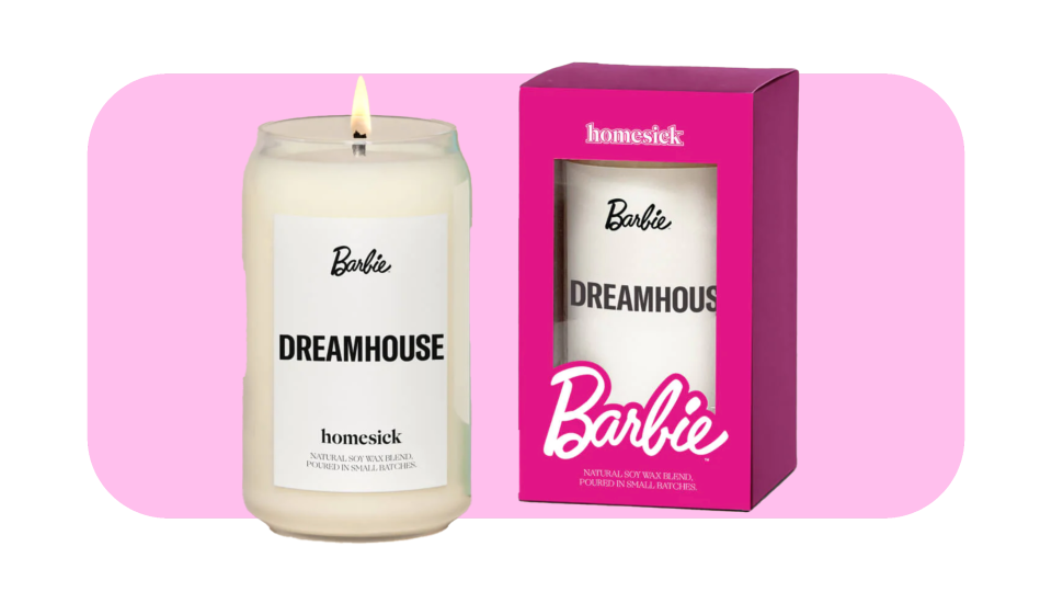 Now you can finally stop wondering what Barbie's DreamHouse smells like with this Homesick candle.